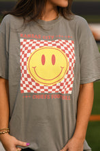 Load image into Gallery viewer, Kansas City Chiefs Football Smiley Tee