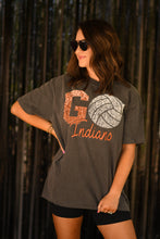 Load image into Gallery viewer, Go Faux Glitter Volleyball Custom Tee