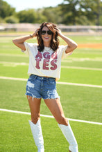 Load image into Gallery viewer, Aggies Faux Sparkle Tee