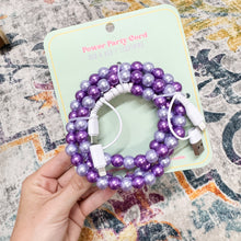 Load image into Gallery viewer, Beaded Phone Chargers USB/USB-C/Lightning