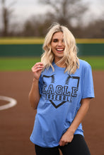 Load image into Gallery viewer, Custom Mascot Baseball Plate Tee