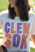 Load image into Gallery viewer, Clemson Colorblock Tee