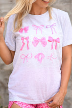 Load image into Gallery viewer, Pink Bows Tee