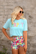 Load image into Gallery viewer, Happy Faux Patch Tee