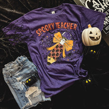 Load image into Gallery viewer, Spooky Teacher Soft Graphic Tee