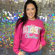Load image into Gallery viewer, Merry Christmas Stitch Graphic Crewneck