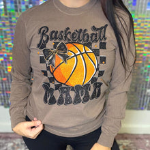 Load image into Gallery viewer, Basketball Mama Bow Graphic Tee D-1054