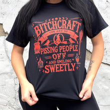 Load image into Gallery viewer, Bitchcraft Orange Graphic Tee