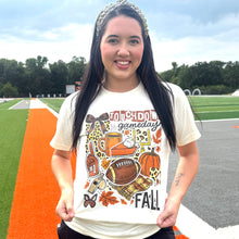 Load image into Gallery viewer, Touchdown Fall Collage Graphic Tee