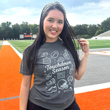 Load image into Gallery viewer, Touchdown Collage Graphic Tee D-1227