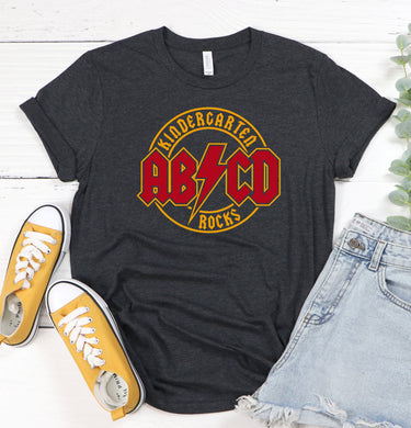 ABCD Grade Level Graphic Tee