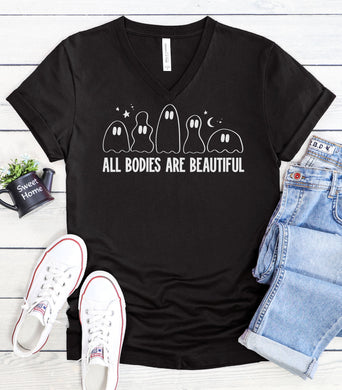 All Bodies are Beautiful Ghosts Graphic Tee
