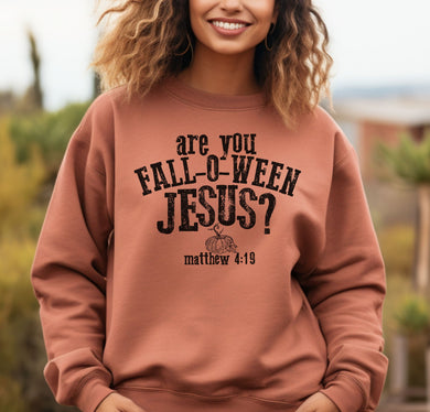Are You Falloween Jesus Graphic Tee
