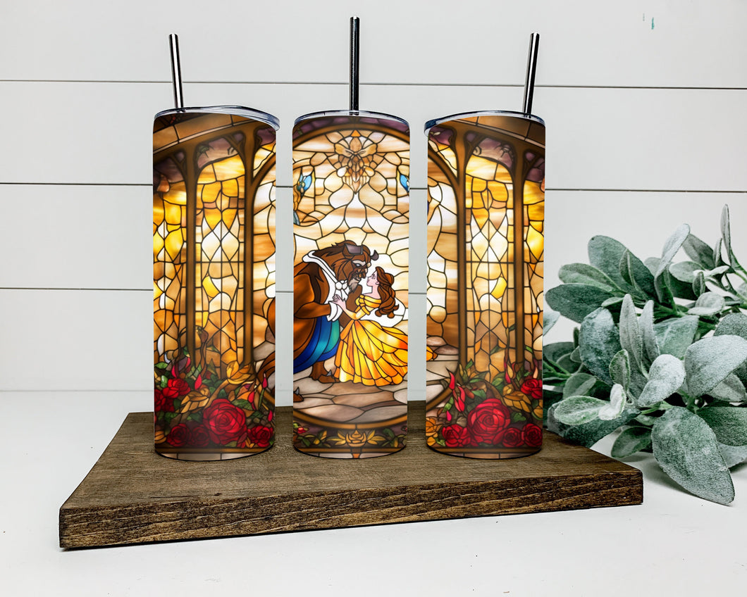 Stained Glass Beast Tumbler