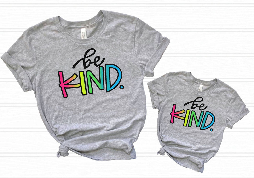 Be Kind Neon Graphic Tee