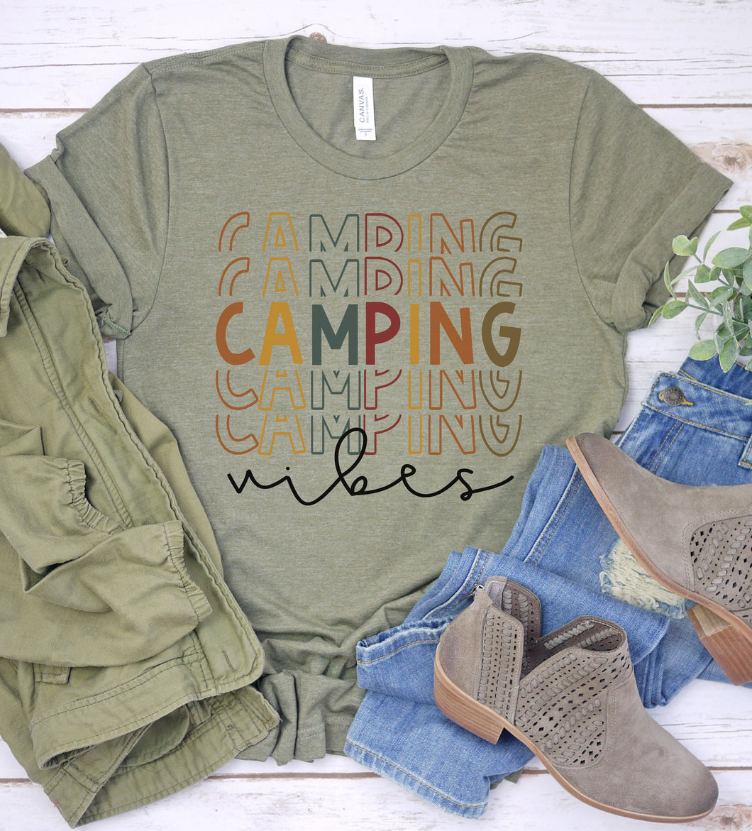 Camping Vibes Graphic Tee
