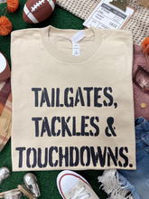 Load image into Gallery viewer, Tailgates and Touchdowns Graphic Tee