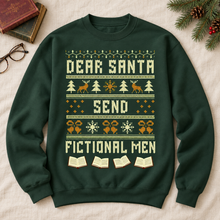 Load image into Gallery viewer, Dear Santa Send Fictional Men Crewneck