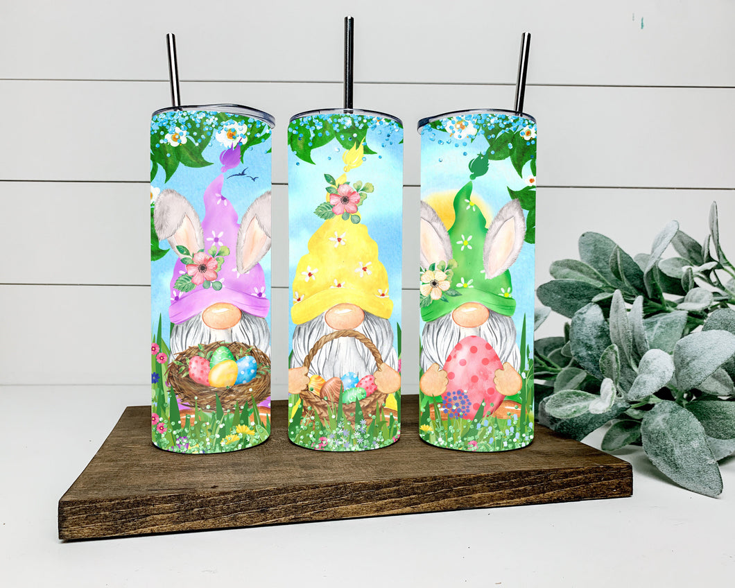 Easter Bunny Gnomes Tumbler