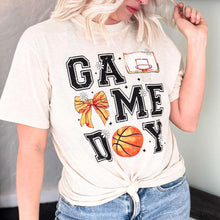 Load image into Gallery viewer, Game Day Basketball Graphic Tee