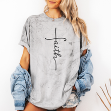 Load image into Gallery viewer, Faith Cross Graphic Tee
