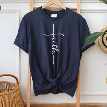 Load image into Gallery viewer, Faith Cross Graphic Tee