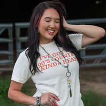 Load image into Gallery viewer, FestiviTees Women - Apparel - Shirts - T-Shirts 90’s Country Heart Soft Graphic Tee