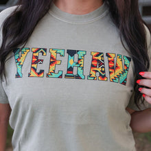 Load image into Gallery viewer, FestiviTees Women - Apparel - Shirts - T-Shirts Bold Aztec Yeehaw Soft Graphic Tee