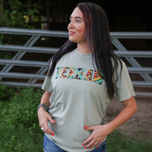 Load image into Gallery viewer, FestiviTees Women - Apparel - Shirts - T-Shirts Bold Aztec Yeehaw Soft Graphic Tee