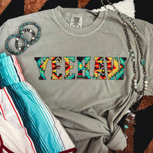 Load image into Gallery viewer, FestiviTees Women - Apparel - Shirts - T-Shirts Bold Aztec Yeehaw Soft Graphic Tee