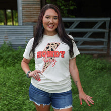 Load image into Gallery viewer, FestiviTees Women - Apparel - Shirts - T-Shirts Howdy Honey Lightning Bolt Soft Graphic Tee