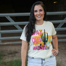 Load image into Gallery viewer, FestiviTees Women - Apparel - Shirts - T-Shirts Way Out West Desert Soft Graphic Tee