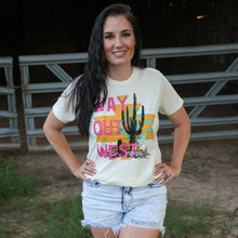 Load image into Gallery viewer, FestiviTees Women - Apparel - Shirts - T-Shirts Way Out West Desert Soft Graphic Tee