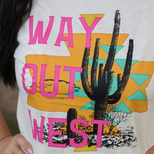 Load image into Gallery viewer, FestiviTees Women - Apparel - Shirts - T-Shirts Way Out West Desert Soft Graphic Tee