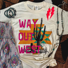 Load image into Gallery viewer, FestiviTees Women - Apparel - Shirts - T-Shirts Way Out West Desert Soft Graphic Tee