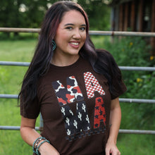 Load image into Gallery viewer, FestiviTees Women - Apparel - Shirts - T-Shirts Western Mama Block Letter Tee Soft Graphic Tee