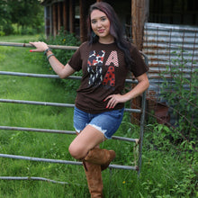 Load image into Gallery viewer, FestiviTees Women - Apparel - Shirts - T-Shirts Western Mama Block Letter Tee Soft Graphic Tee