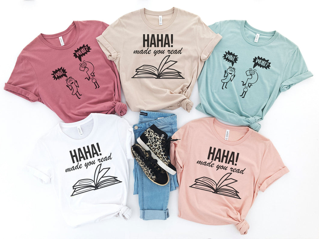 Wait What Punctuation Graphic Tee