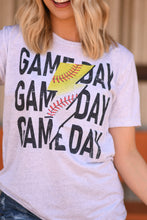 Load image into Gallery viewer, Half Baseball Half Softball Game Day Bolt Tee