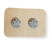 Load image into Gallery viewer, 8 mm, 10 mm &amp; 12 mm Stud Earrings