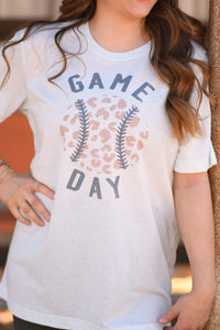 Game Day Leopard Tee