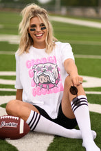 Load image into Gallery viewer, Georgia Pink Bulldog Tee