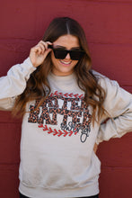 Load image into Gallery viewer, Hey Batter Batter Swing Leopard Tees/Sweatshirts