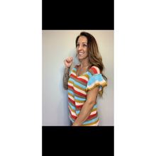 Load image into Gallery viewer, Colorful Crochet Shirt