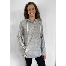 Load image into Gallery viewer, Buttoned Lighter Weight Hoodie