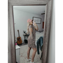 Load image into Gallery viewer, Pink Leopard Dress