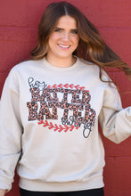 Load image into Gallery viewer, Hey Batter Batter Swing Leopard Tees/Sweatshirts