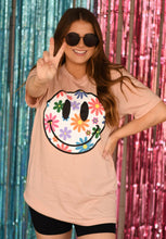 Load image into Gallery viewer, Colorful Daisy Smiley Mommy &amp; Me Tees