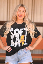 Load image into Gallery viewer, Softball Bolt PICK YOUR COLOR Tees