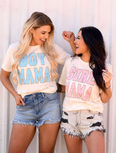 Load image into Gallery viewer, Boy Mama &amp; Girl Mama Faux Patch Tees